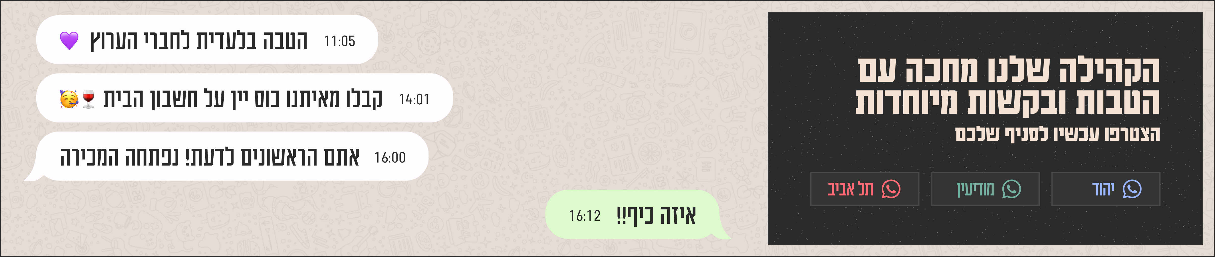 קהילת GRAY — וואטסאפ ואינסטגרם